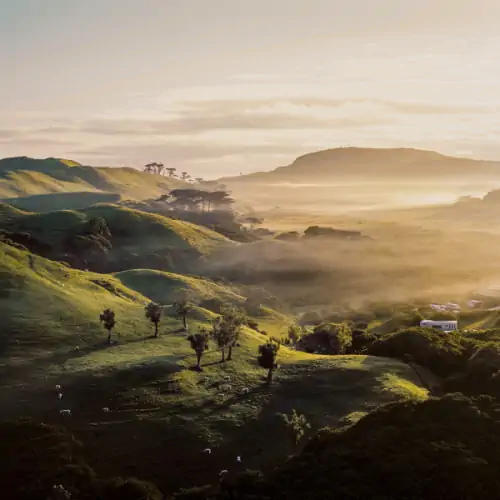 Things to do in New Zealand include hiking and walking as a main activity amongst stunning landscapes