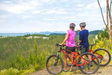 Adults Full Suspension Mountain Bike for the Waitangi Mountain Bike Park (Half Day Hire)