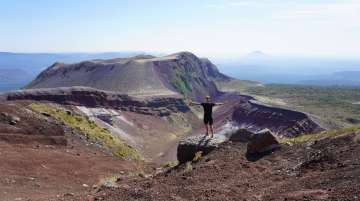 Mount Tarawera Guided Volcanic Crater Hike