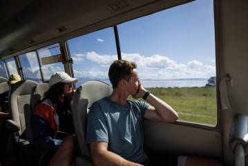 Tongariro Alpine Crossing return shuttle from Taupo