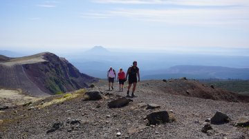Mount Tarawera Guided Volcanic Crater Hike