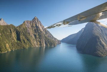 Milford Sound Scenic Flight from Queenstown New Zealand
