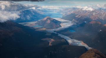 Earnslaw Burn & Glaciers Scenic Flight