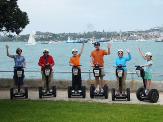 Segway Experience in Devonport Auckland Family Activity