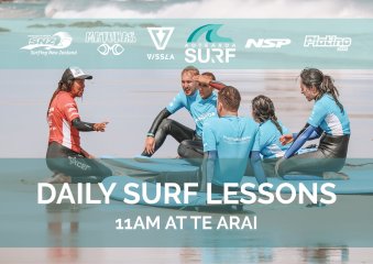 Surf Lessons Mangawhai Northland and Auckland New Zealand