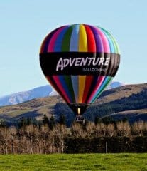 Scenic Hot Air Balloon Flights Canterbury New Zealand