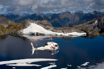 Scenic Helicopter Flights over World Heritage and Southern Lakes