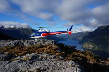 Milford Sound, Southern Alps and Fiordland National Park Heli Flight