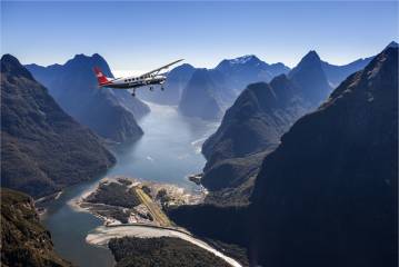 Milford Sound Scenic Flight Magnificient Views