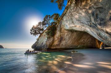 Cathedral Cove Boat Tour in the Coromandel