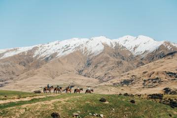 The Gold Discovery Trail Horse Trek Activity in Wanaka