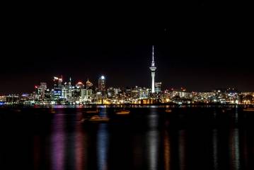 Auckland Nightlights Cruise with complimentary Drink and Grazing table