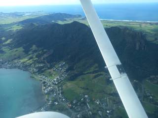 Flight from Whitianga to Great Barrier Island