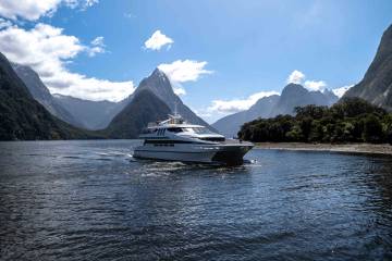 Mid Morning Milford Sound Cruise