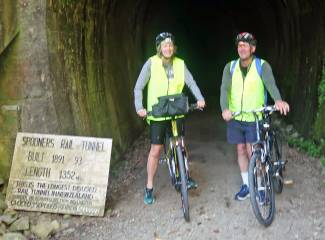 Spooners Tunnel (One day Self-Guided Cycle Tour)