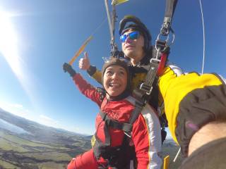 Tandem Skydive over Lake Taupo - 9,000ft