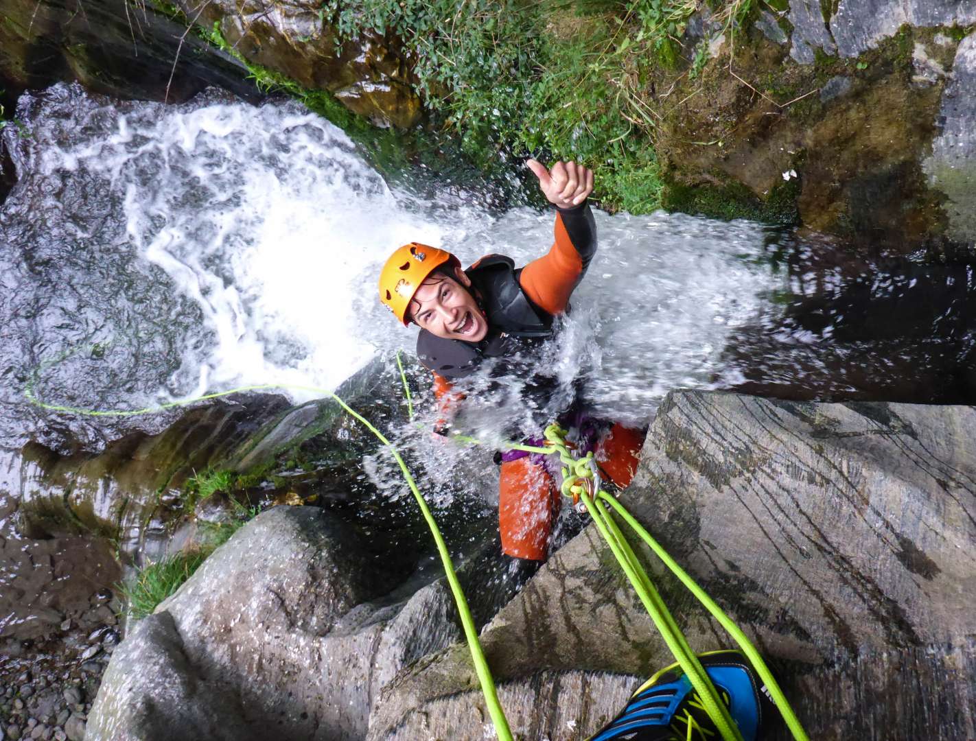 Gibbston Valley tour is an awesome introduction to the sport of canyoning