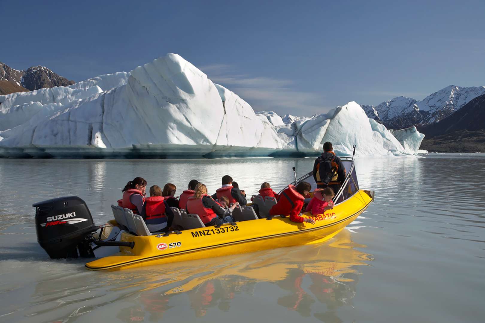 Aoraki / Mt Cook and Tasman Glacier Boat Trip