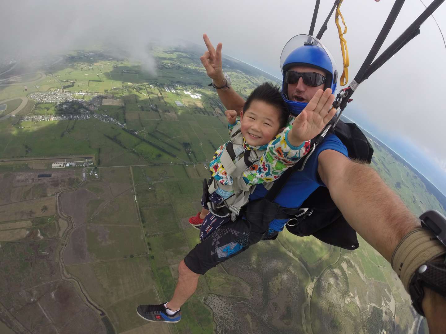 Auckland Tandem Skydive with Kids