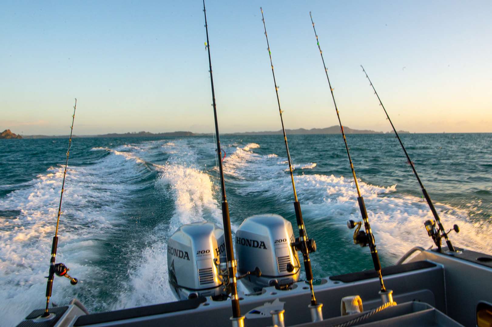 Back of Days Out Boat Bay of Islands Fishing Charter