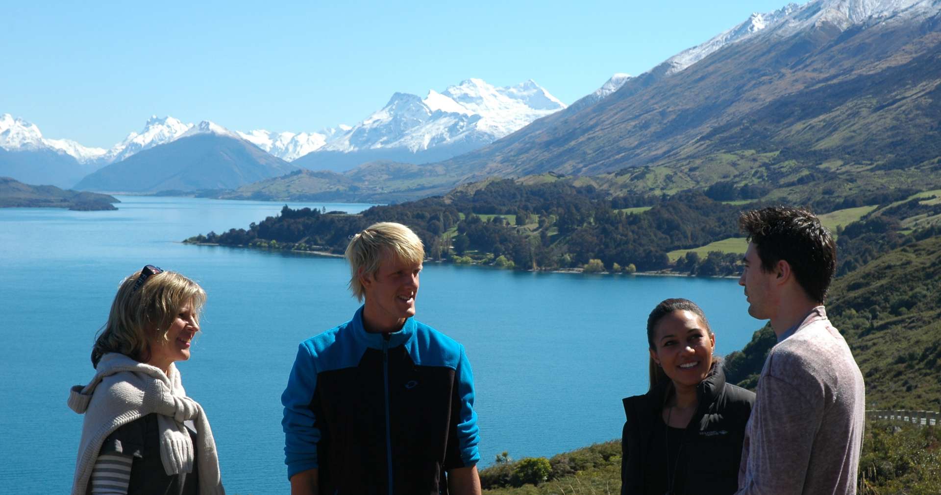 Bennetts Bluff the road to Glenorchy