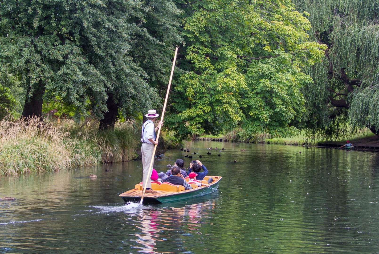 Punting on the Avon