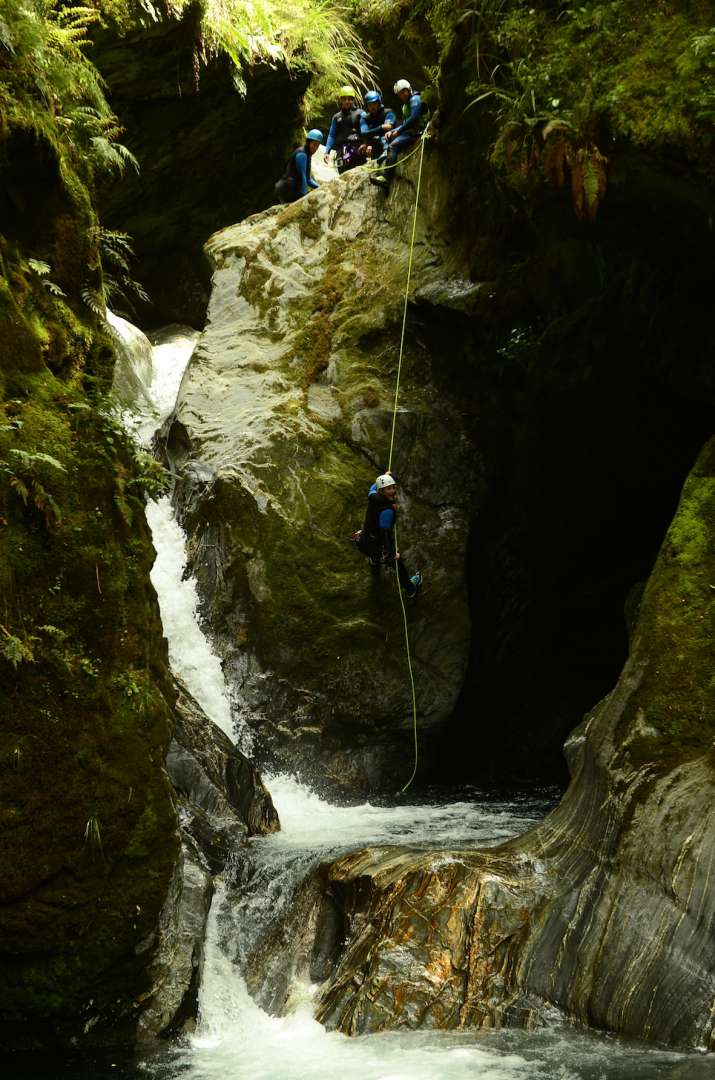 Canyoning and Abseiling in New Zealand