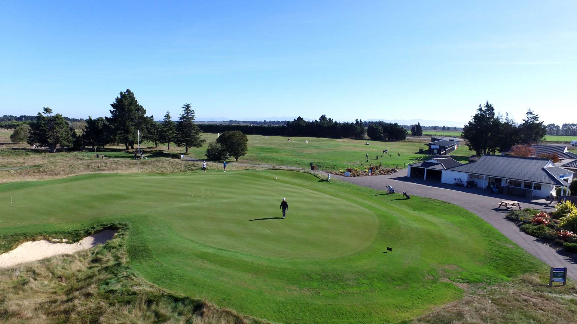 Christchurch Premium Golf Course Remodelled in 2012 by Renowned Golf Architects Turner McPherson