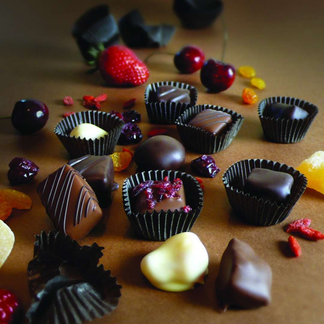 Delicious range of New Zealand made chocolates at Makana Confections in Kerikeri