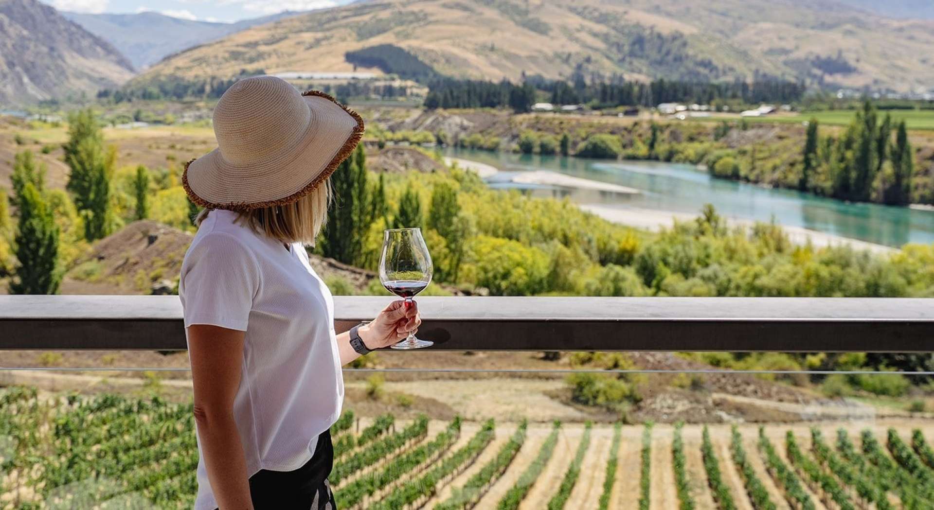 Enjoy your wine with incredible views