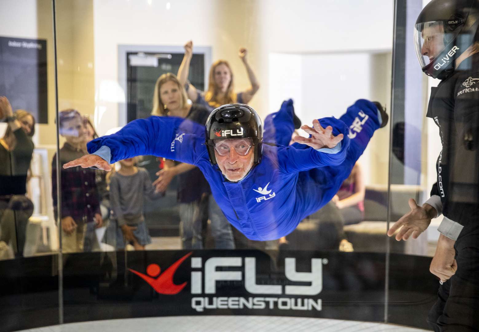 Experience skydiving indoor with iFly Queenstown