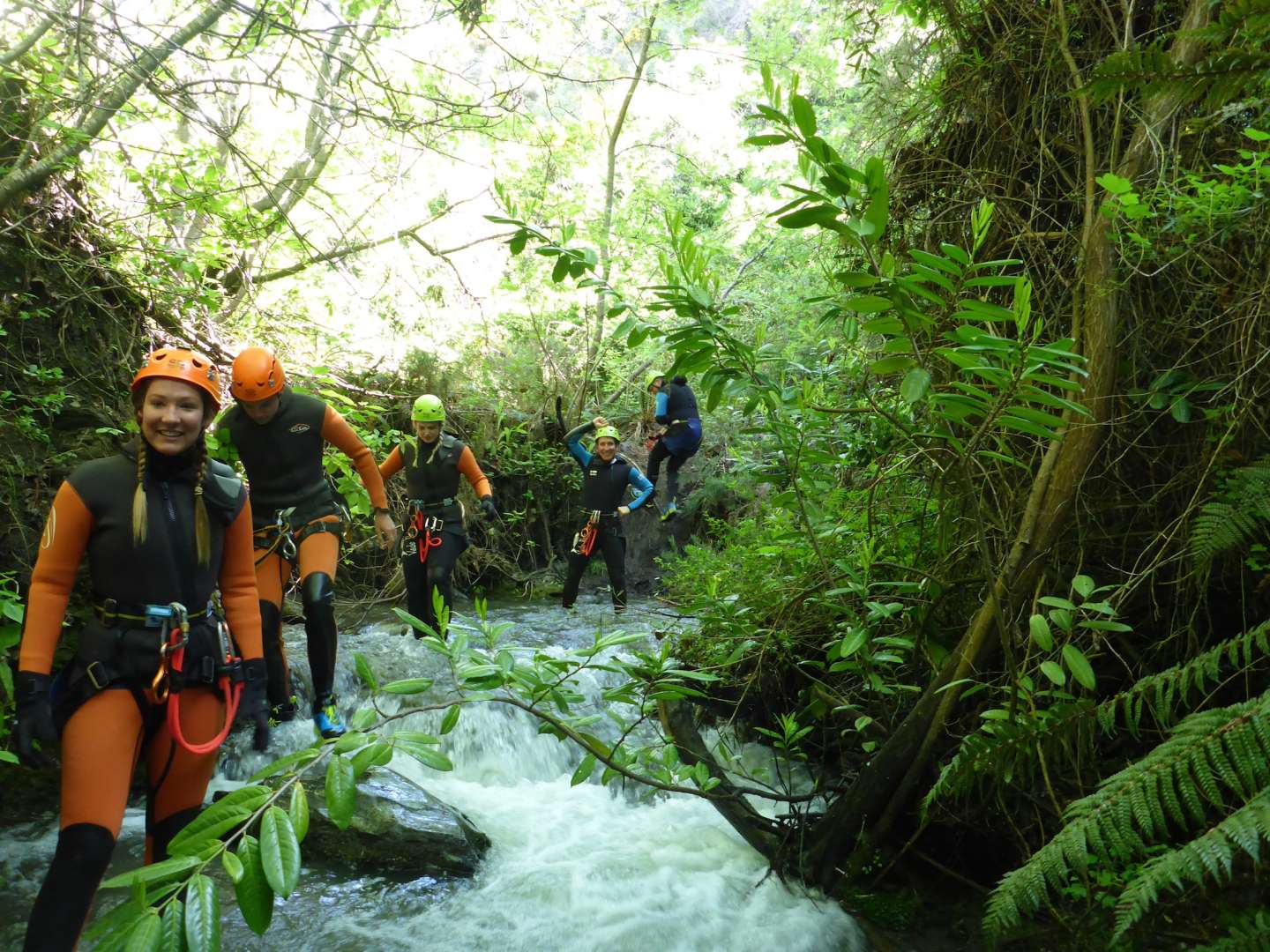 Gibbston Valley tour is an awesome introduction to the sport of canyoning