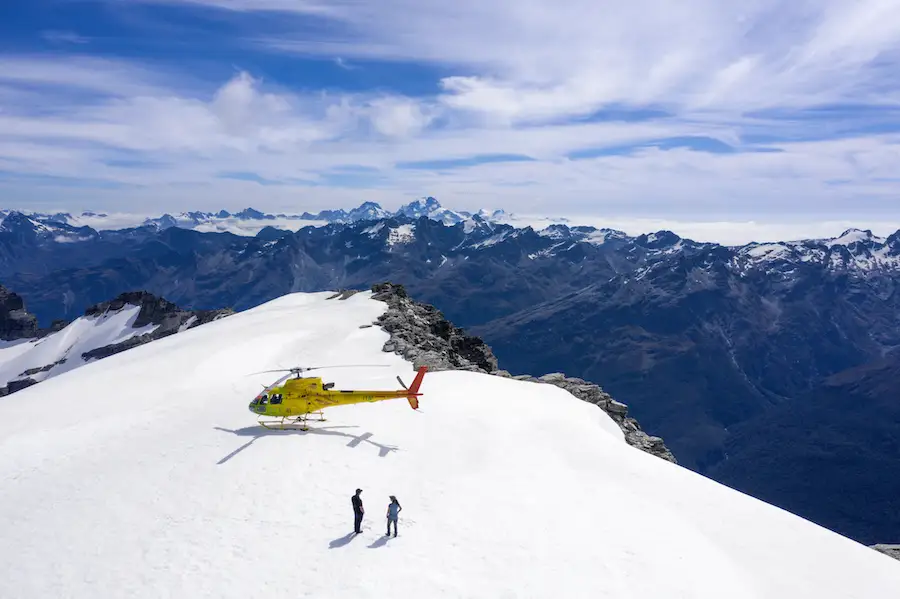 Glacier landing*