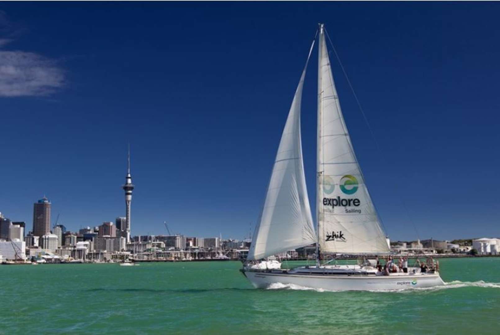 Harbour Sailing Boat Cruise with Stunning Views of Auckland Activity in the Haruaki Gulf