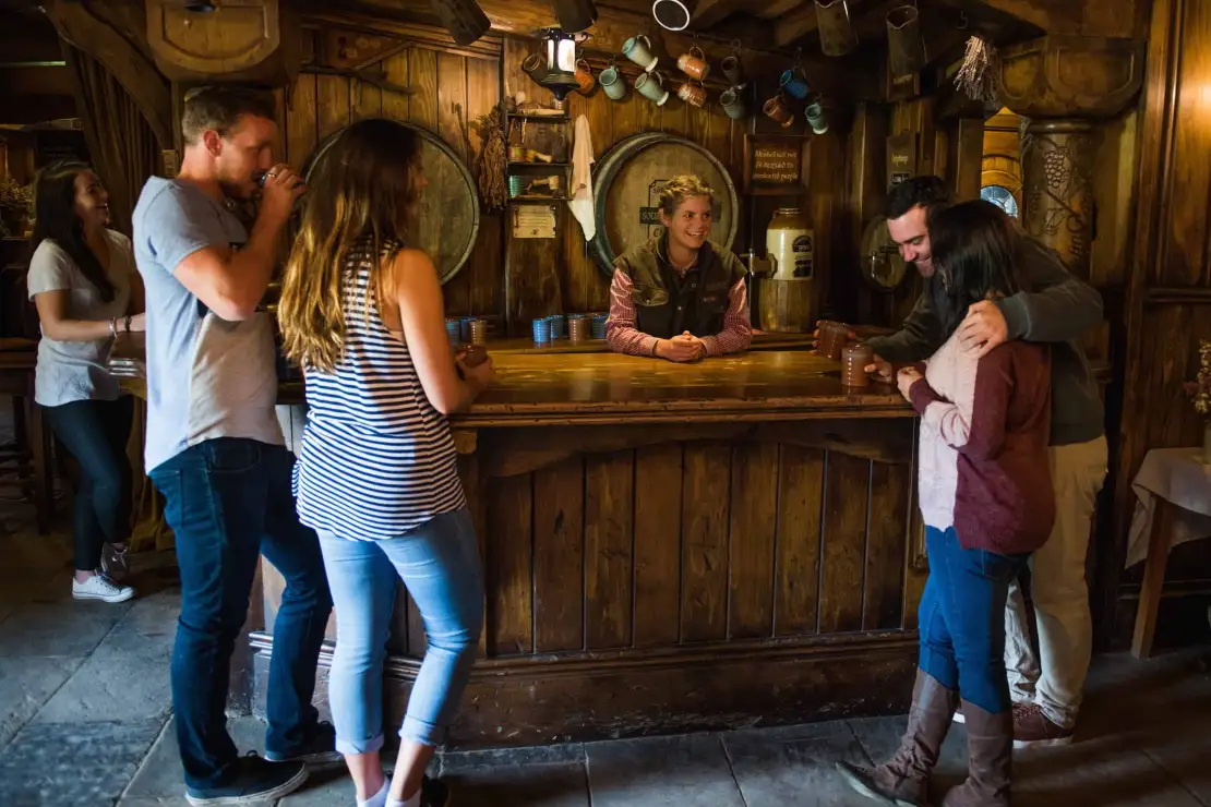 Have an ale, cider or ginger beer at the Green Dragon Inn Tour from Auckland