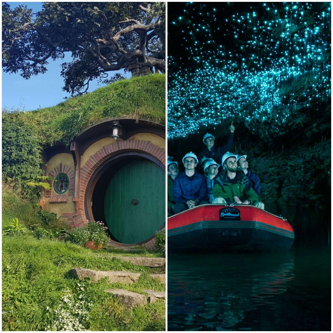 Hobbiton Movie Set and Glow worm Cave Tour from Auckland