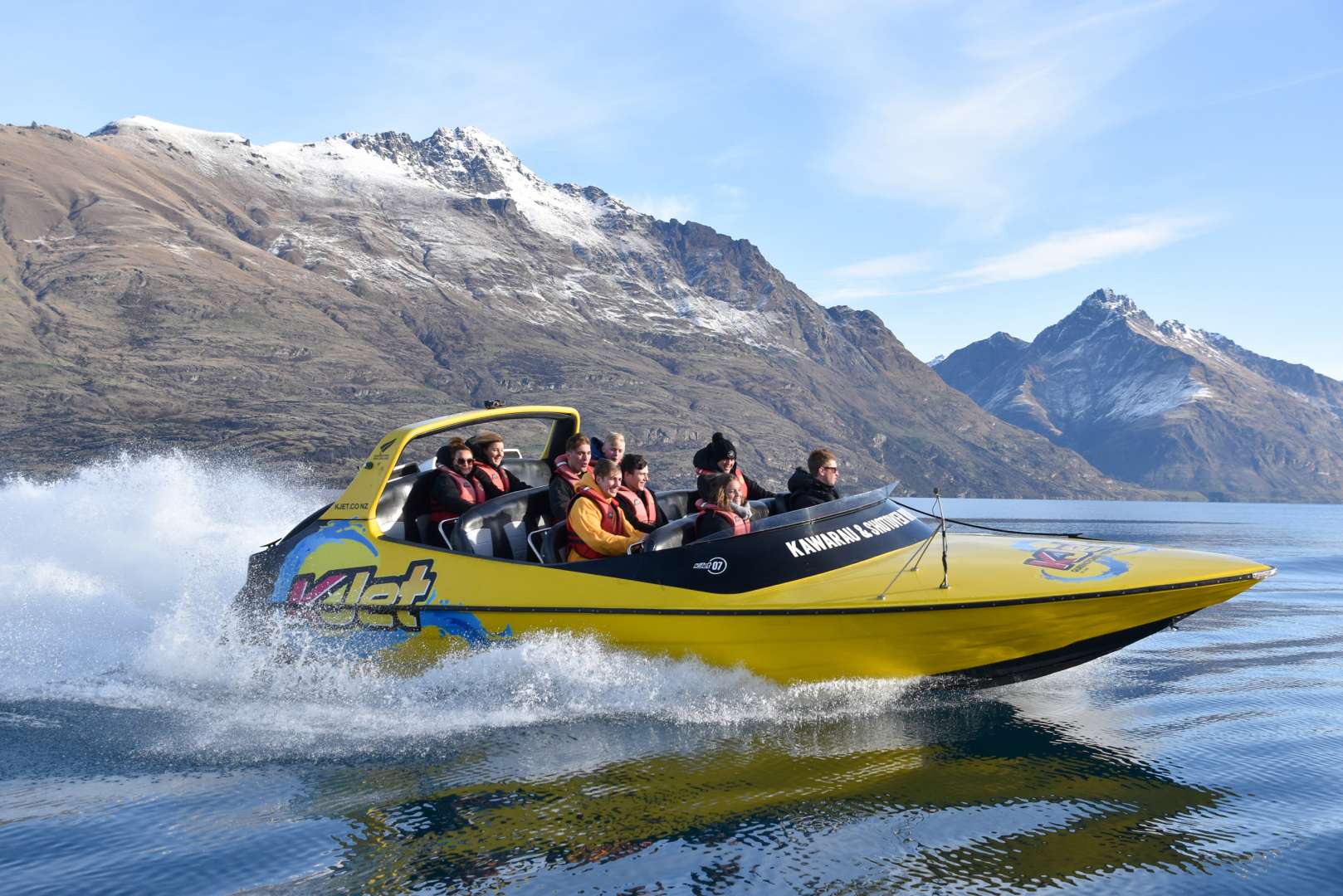 Jet Boat Ride Queenstown New Zealand