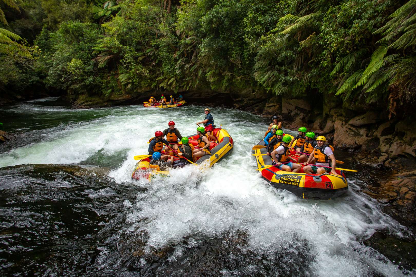 Just the best times Rotorua river rafting