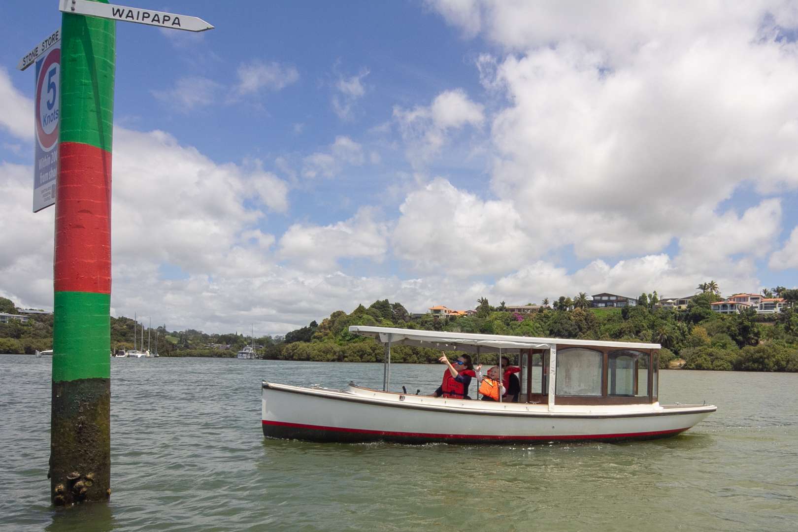 Kerikeri River boat trip Bay of Islands
