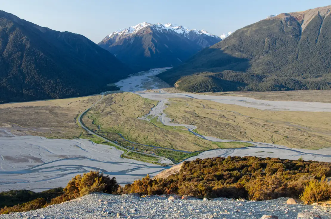 The Braided Rivers Of Arthur's Pass