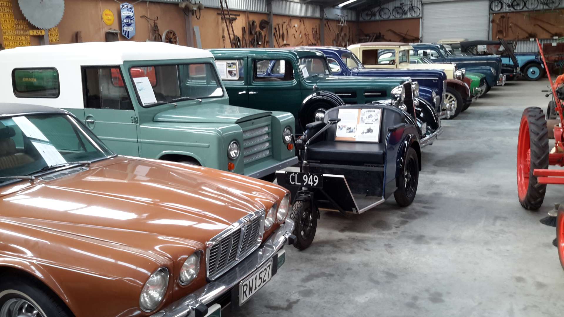 Matthews Vintage Collection with a large selection of vintage cars