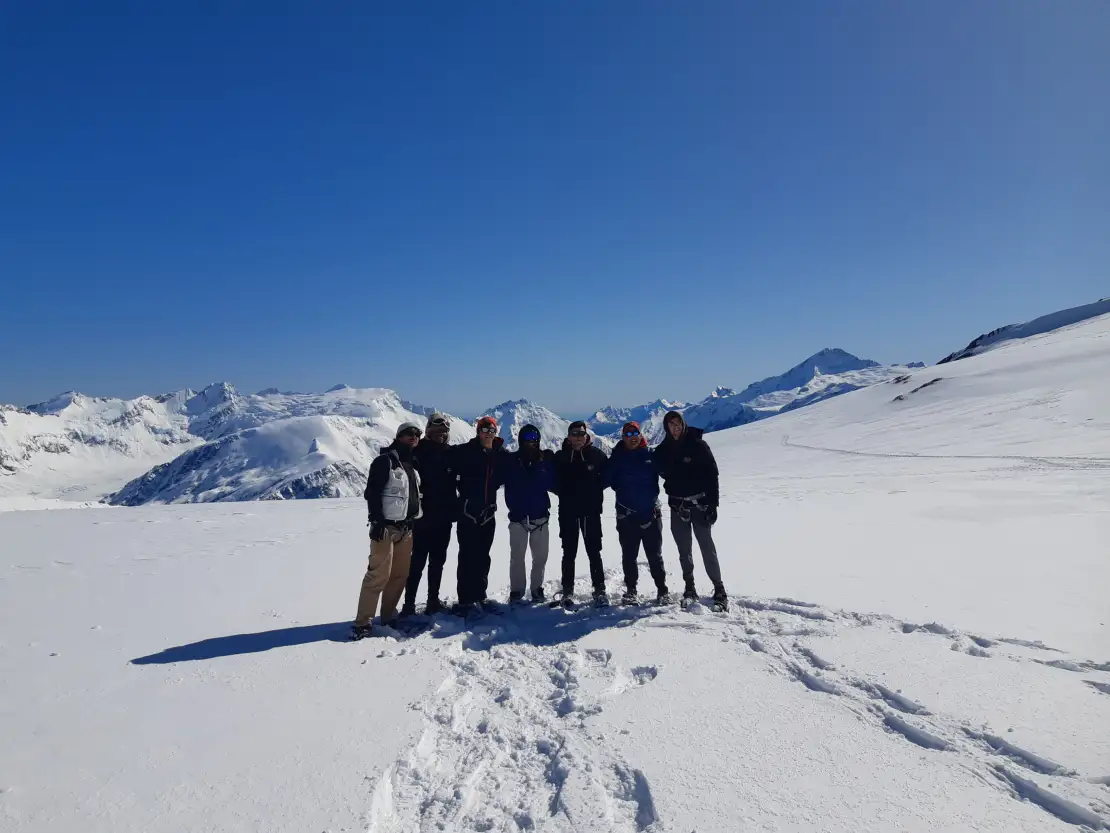 A mandatory group photo