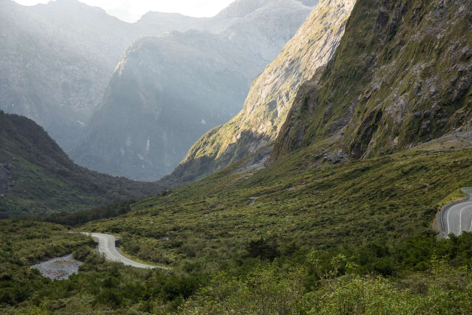 Stunning Scennery on the way to Milford Sound New Zealand