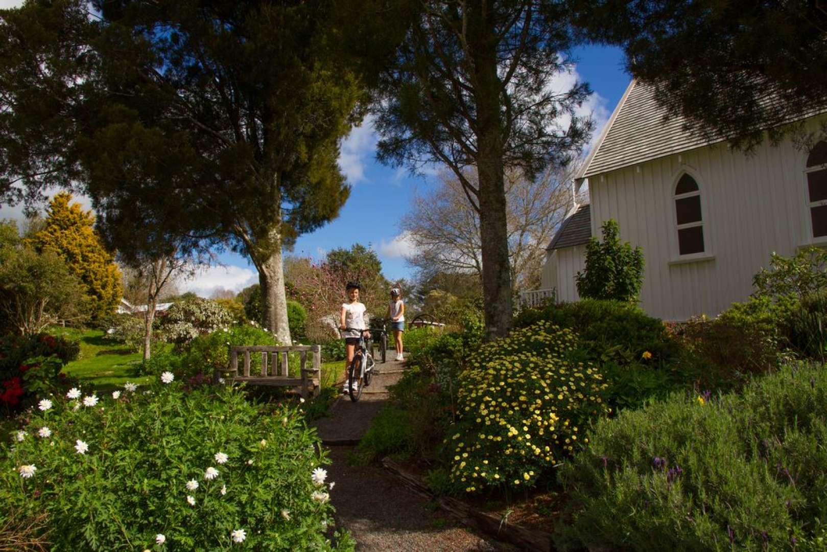 Take a peaceful moment inside the historic 1886 Methodist church in Kaikohe