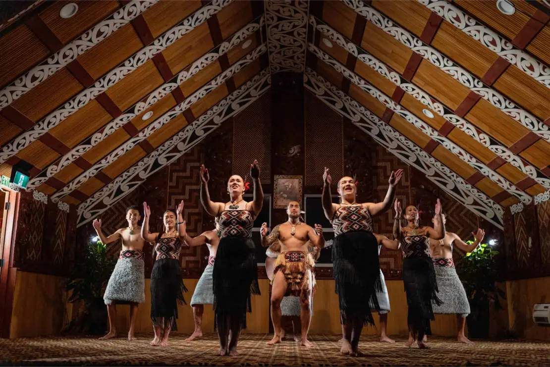Enjoy Maori cultural performance