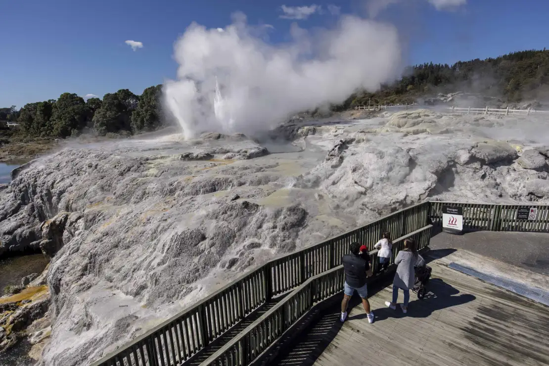 Explore the wonders of the geothermal valley