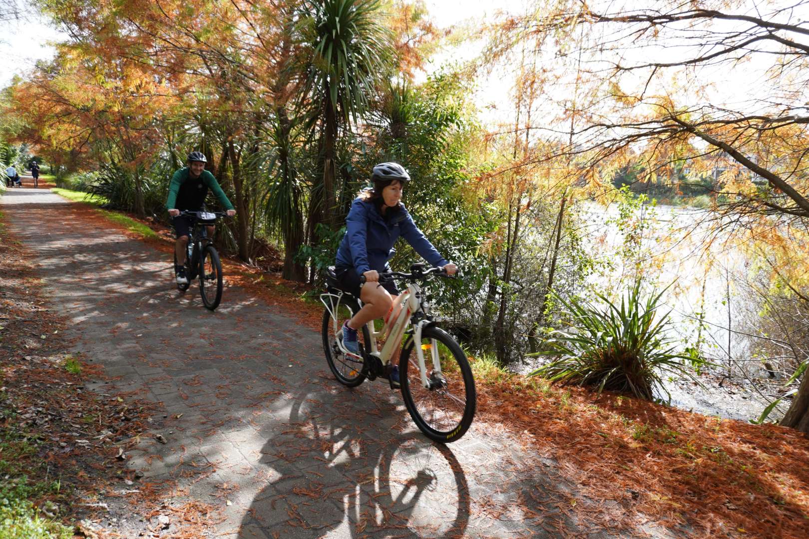 Cycle tour following the breathtaking Waikato River