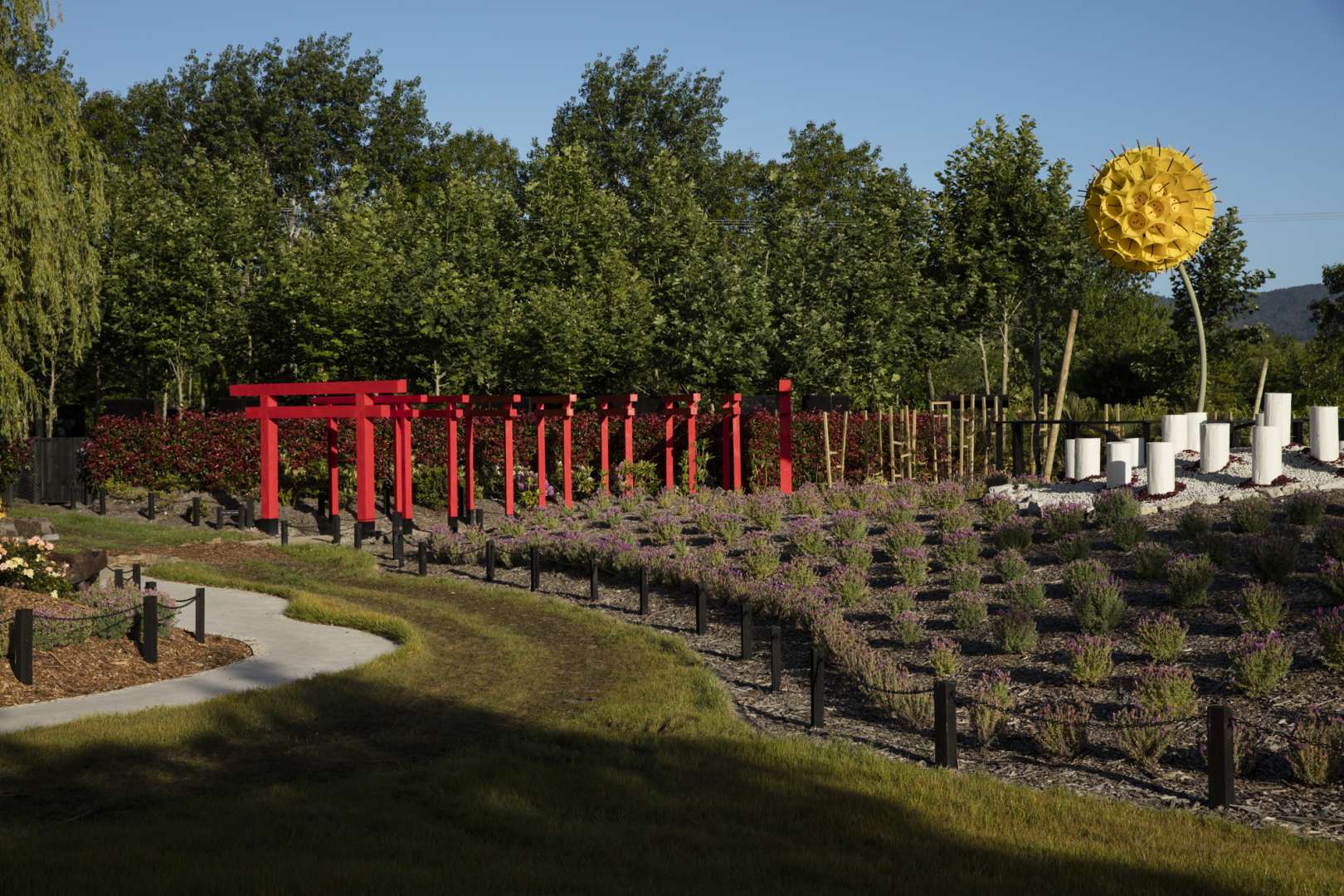 Sculptureum offers a creative playground that spans over 1.4 km of sculptural gardens