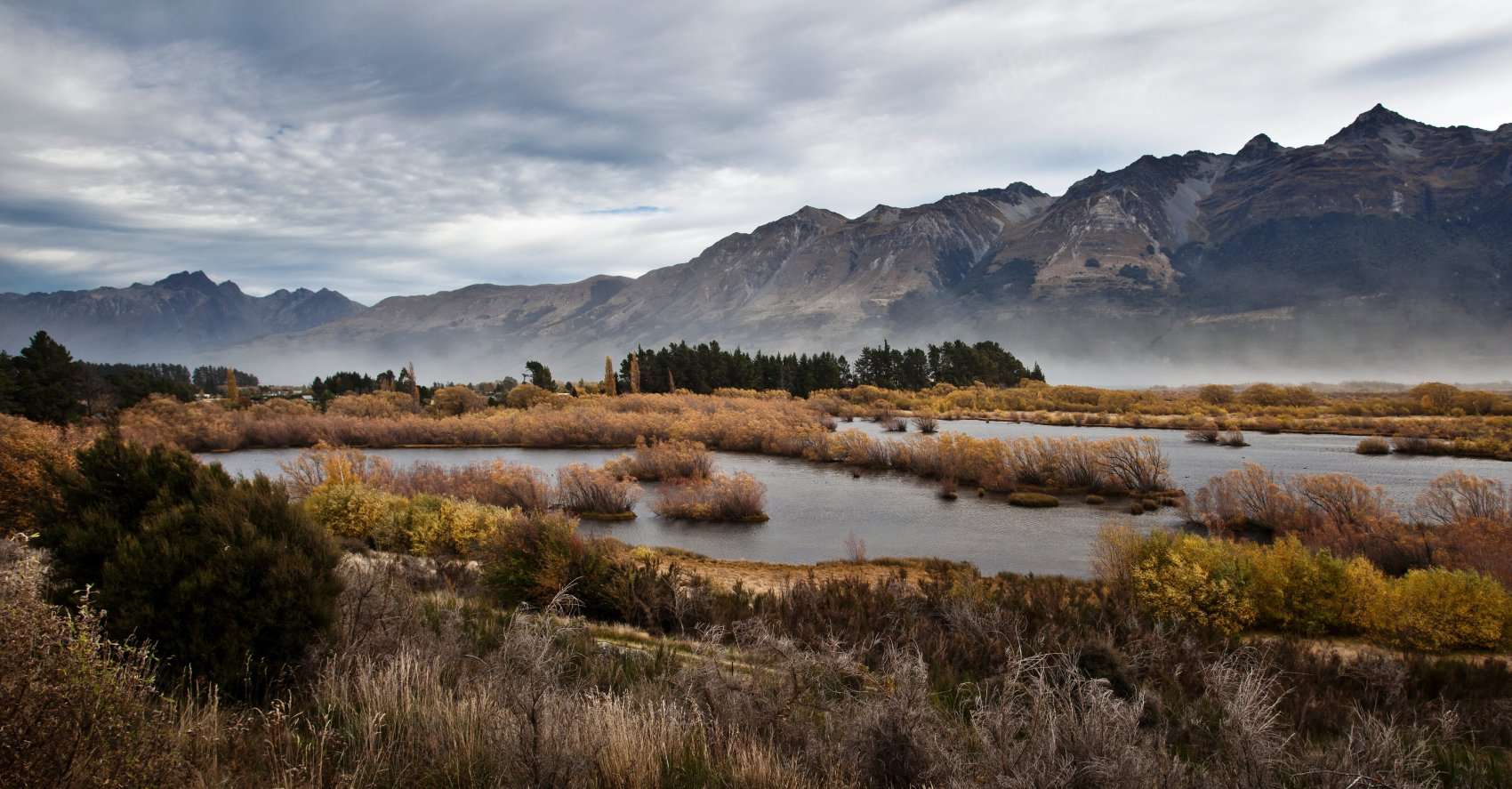 Queenstown Middle Earth Tour The 'dead marshes' Glenorchy