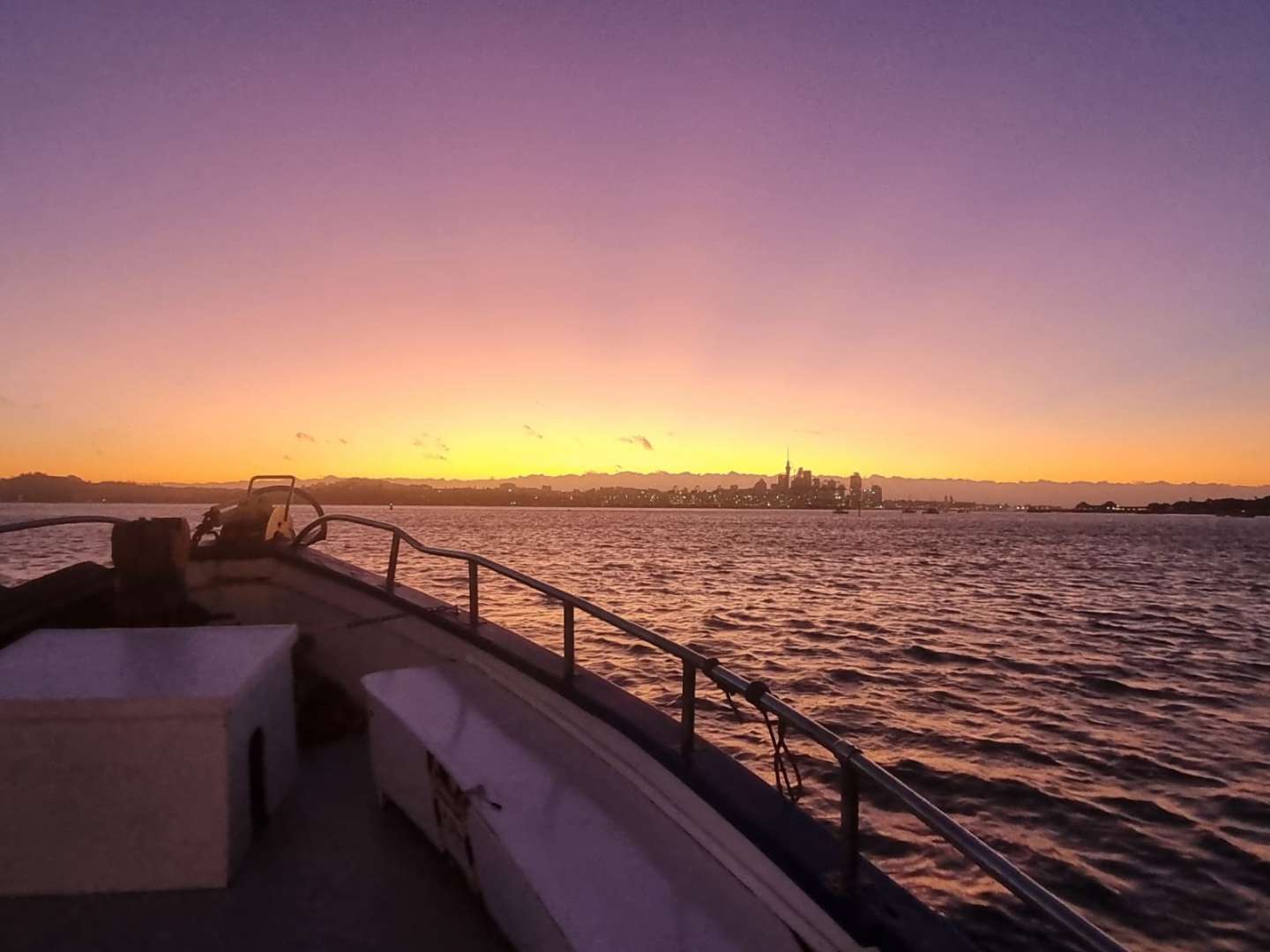 Sunset from Reo Moana
